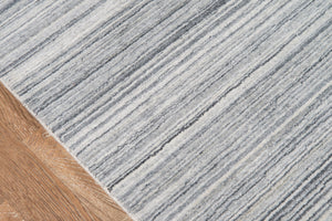 Momeni Gramercy GM-27 Hand Loomed Contemporary Abstract Indoor Area Rug Grey 9'6" x 13'6" GRAMEGM-27GRY96D6