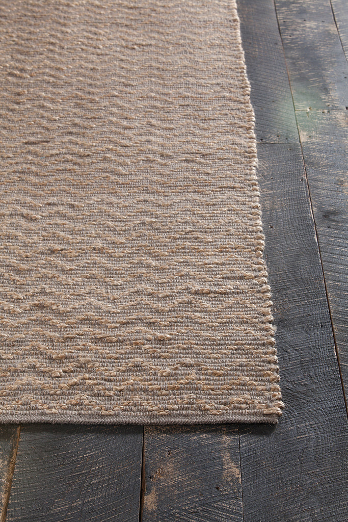 Chandra Rugs Grecco 100% Jute Hand-Woven Contemporary Rug Natural/Tan 7'9 x 10'6