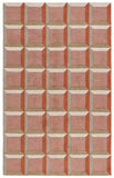 Safavieh Genre 101 Hand Tufted Modern Rug Pink / Beige 8' x 10'