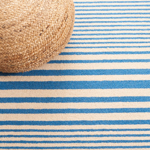 Safavieh Genre 201 Hand Tufted Modern Rug Blue / Ivory 8' x 10'