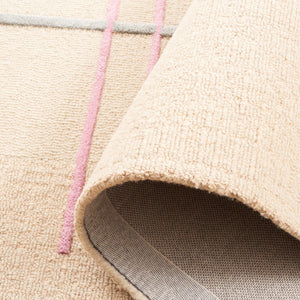 Safavieh Genre 204 Hand Tufted Modern Rug Beige / Green 8' x 10'