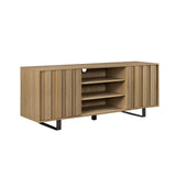 Walker Edison Girona Modern/Contemporary 60" Modern TV Cabinet with Paneled Doors GRET60MCCO