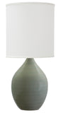 Scatchard 20.5" Stoneware Table Lamp in Celadon