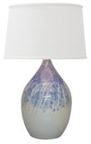 Scatchard 18.5" Stoneware Table Lamp in Decorated Gray