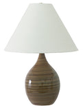 Scatchard 22.5" Stoneware Table Lamp in Tigers Eye