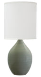 Scatchard 30" Stoneware Table Lamp in Celadon