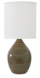 Scatchard 30" Stoneware Table Lamp in Tigers Eye