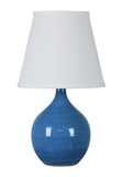 Scatchard 13.5" Mini Accent Lamp in Cornflower Blue