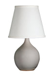 Scatchard 13.5" Mini Accent Lamp in Gray Gloss