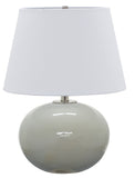 Scatchard 22" Stoneware Table Lamp in Gray Gloss
