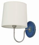 Scatchard Wall Lamp in Blue Gloss