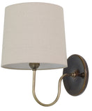 Scatchard Wall Lamp in Brown Gloss