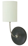 Scatchard Wall Lamp in SN & Matt Back