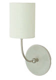 Scatchard Wall Lamp in SN & Gray Gloss