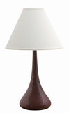 Scatchard 26" Stoneware Table Lamp in Iron Red