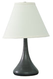 Scatchard 19" Stoneware Table Lamp in Black Matte