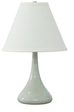 Scatchard 19" Stoneware Table Lamp in Gray Gloss