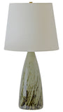 Scatchard 25.5" Stoneware Table Lamp in Copper Red