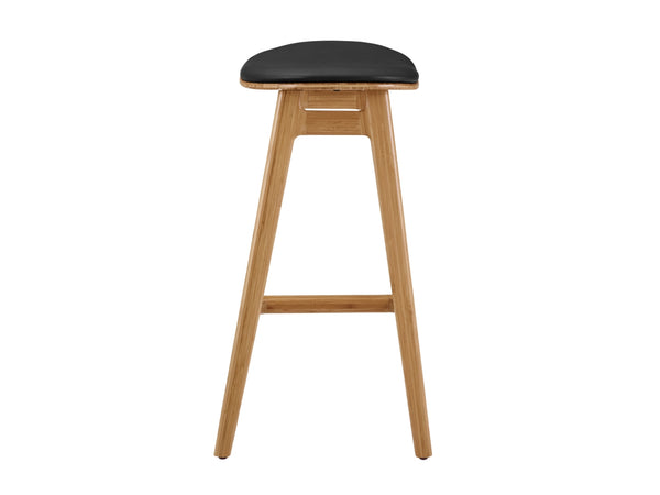 Greenington Skol Bar Height Stool With Leather Seat - Set of 2 GSK004CA