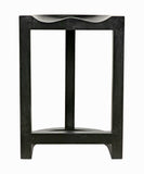 Noir Saddle Counter Stool GSTOOL111HBS