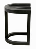 Noir Saddle Counter Stool GSTOOL111HBS