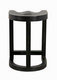 Noir Saddle Counter Stool GSTOOL111HBS