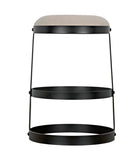 Noir Dior Counter Stool GSTOOL118MTB-S