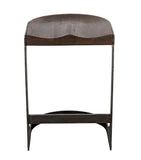 Noir Baxter Counter Stool GSTOOL130MTS