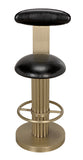 Noir Sedes Counter Stool GSTOOL235MB-S