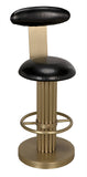 Noir Sedes Counter Stool GSTOOL235MB-S