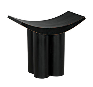 Noir Laos Stool GSTOOL236HB