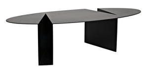 Noir Minerva Coffee Table GTAB1084MTB