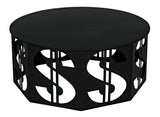 Noir Dollar Coffee Table GTAB1119MTB