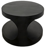 Noir Eclipse Oval Coffee Table GTAB132MTB