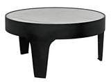 Noir Cylinder Round Coffee Table GTAB196MTB