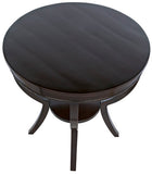 Noir Scheffield Round End Table GTAB223D