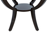 Noir Scheffield Round End Table GTAB223D