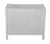 Noir Hampton Side Table,White Wash GTAB245WH