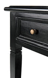 Noir Oxford 1-Drawer Side Table GTAB247HB