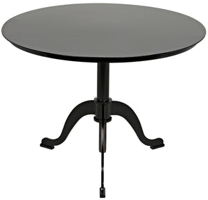 Noir Kaldera Side Table GTAB318MTB