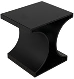 Noir Alec Side Table GTAB358MTB