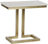 Noir Alonzo Side Table GTAB359MB