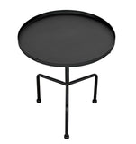 Noir Paige Side Table GTAB393MTB