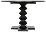 Noir Zig-Zag Dining Table GTAB472HB-48