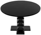 Noir Zig-Zag Dining Table GTAB472HB-48