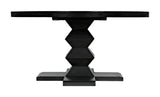 Noir Zig-Zag Dining Table GTAB472P