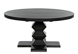 Noir Zig-Zag Dining Table GTAB472P