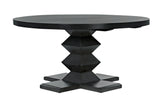 Noir Zig-Zag Dining Table GTAB472P