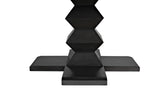 Noir Zig-Zag Dining Table GTAB472P