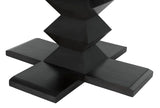 Noir Zig-Zag Dining Table GTAB472P